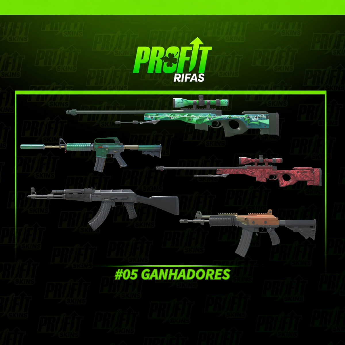 #05 GANHADORES | 12.05 